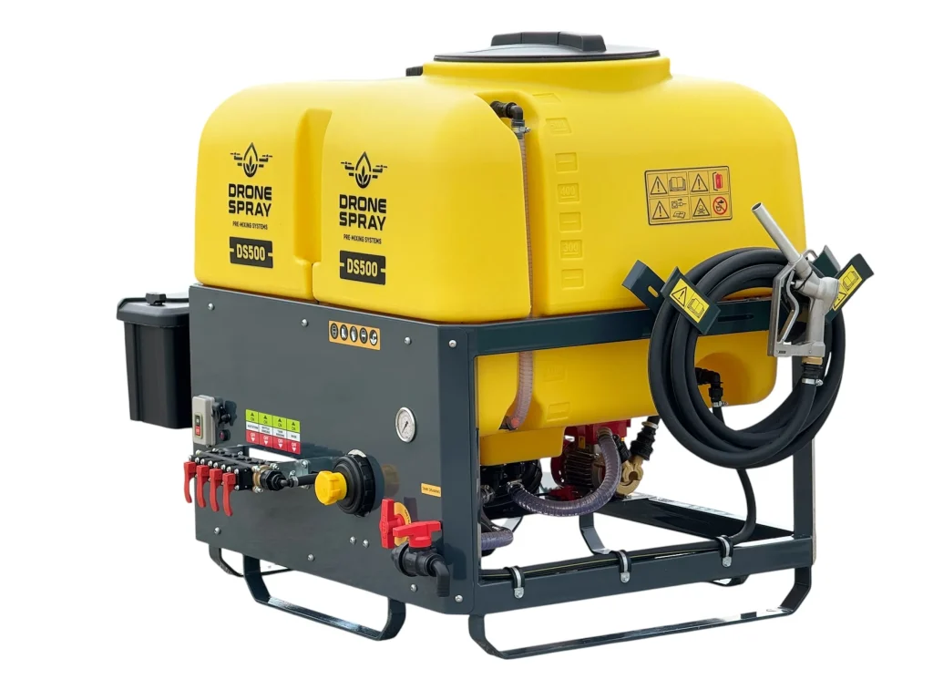 Drone Spray DS500, mixer Takeoff de 500 litros